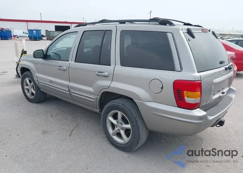 2001 Jeep Grand Cherokee Limited from USA, damaged, VIN 1J4GW58N21C655426